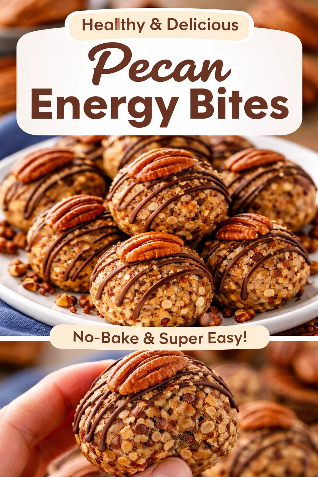 Easy 4-Ingredient Pecan Balls