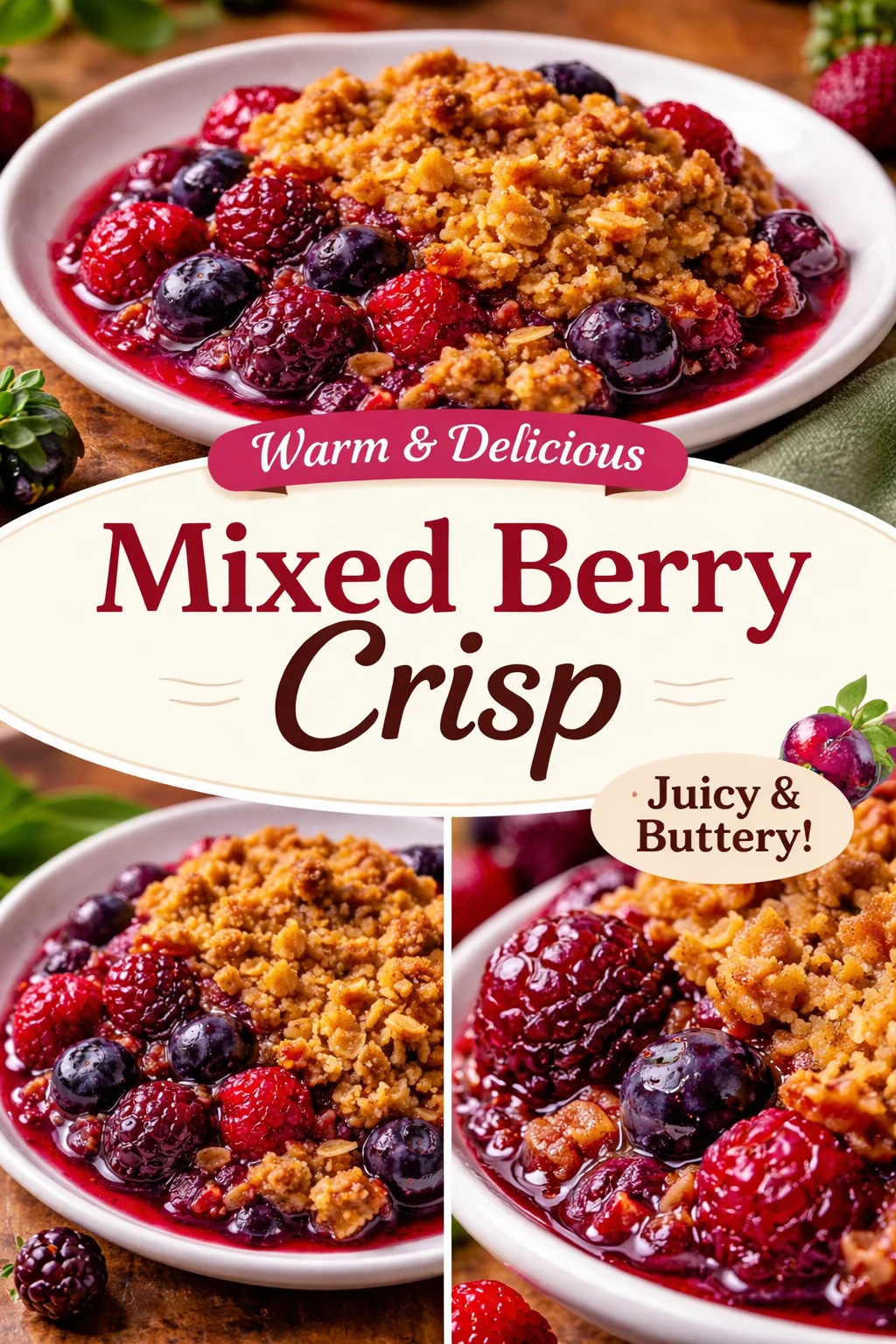 Easy Berry Crisp