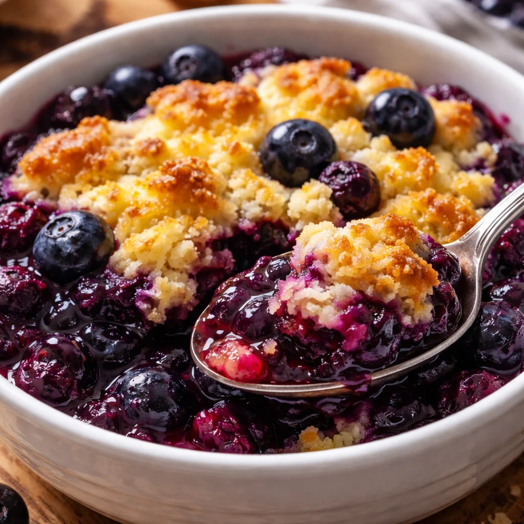 Easy Blueberry Cobbler Recipe