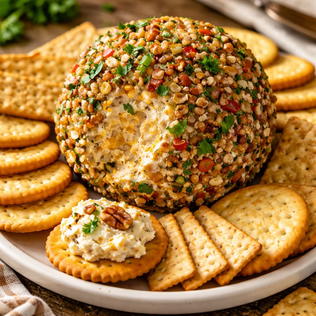 Easy Classic Cheese Ball Recipe