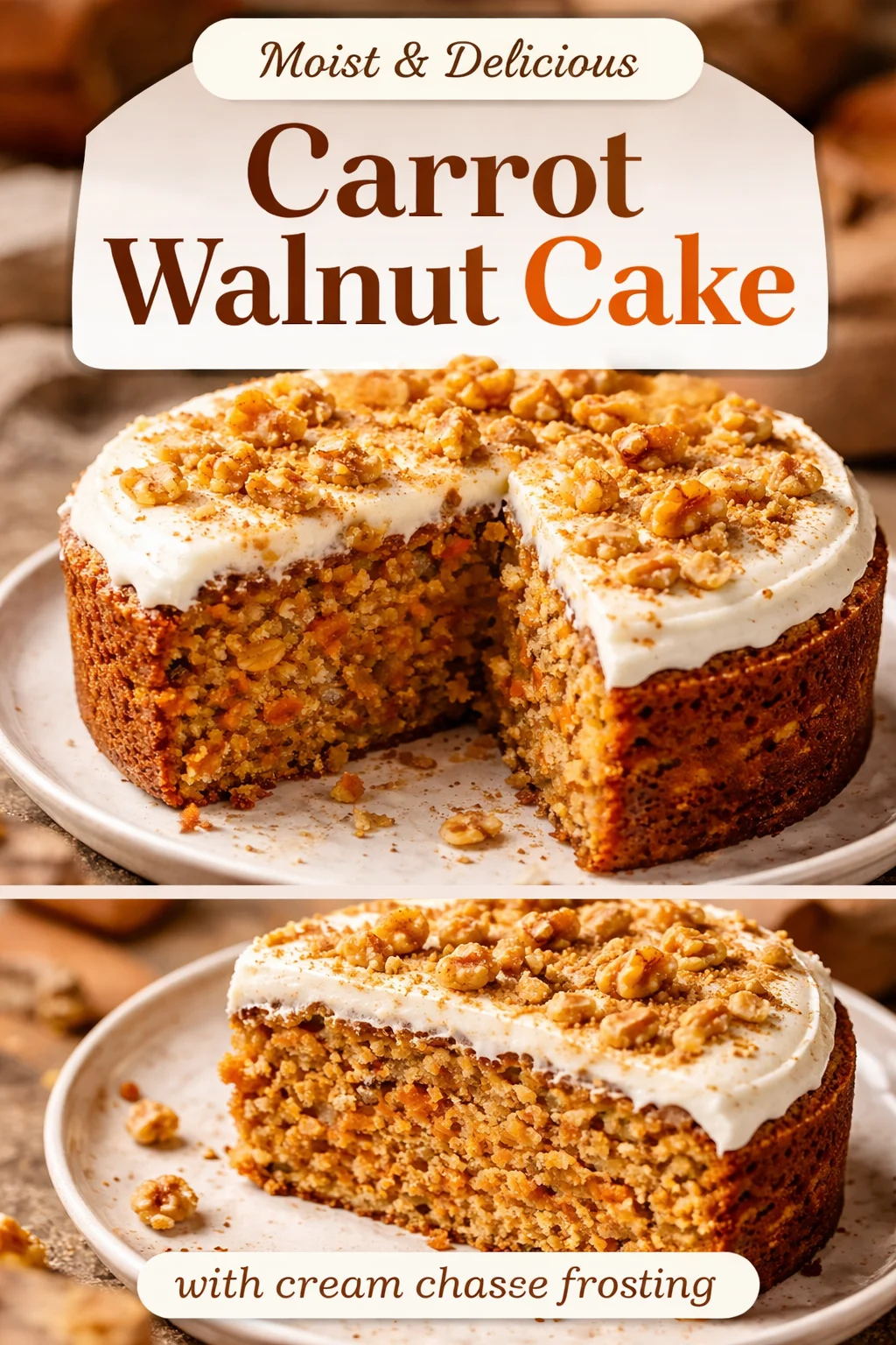 Easy Flourless Oatmeal Carrot Cake Recipe