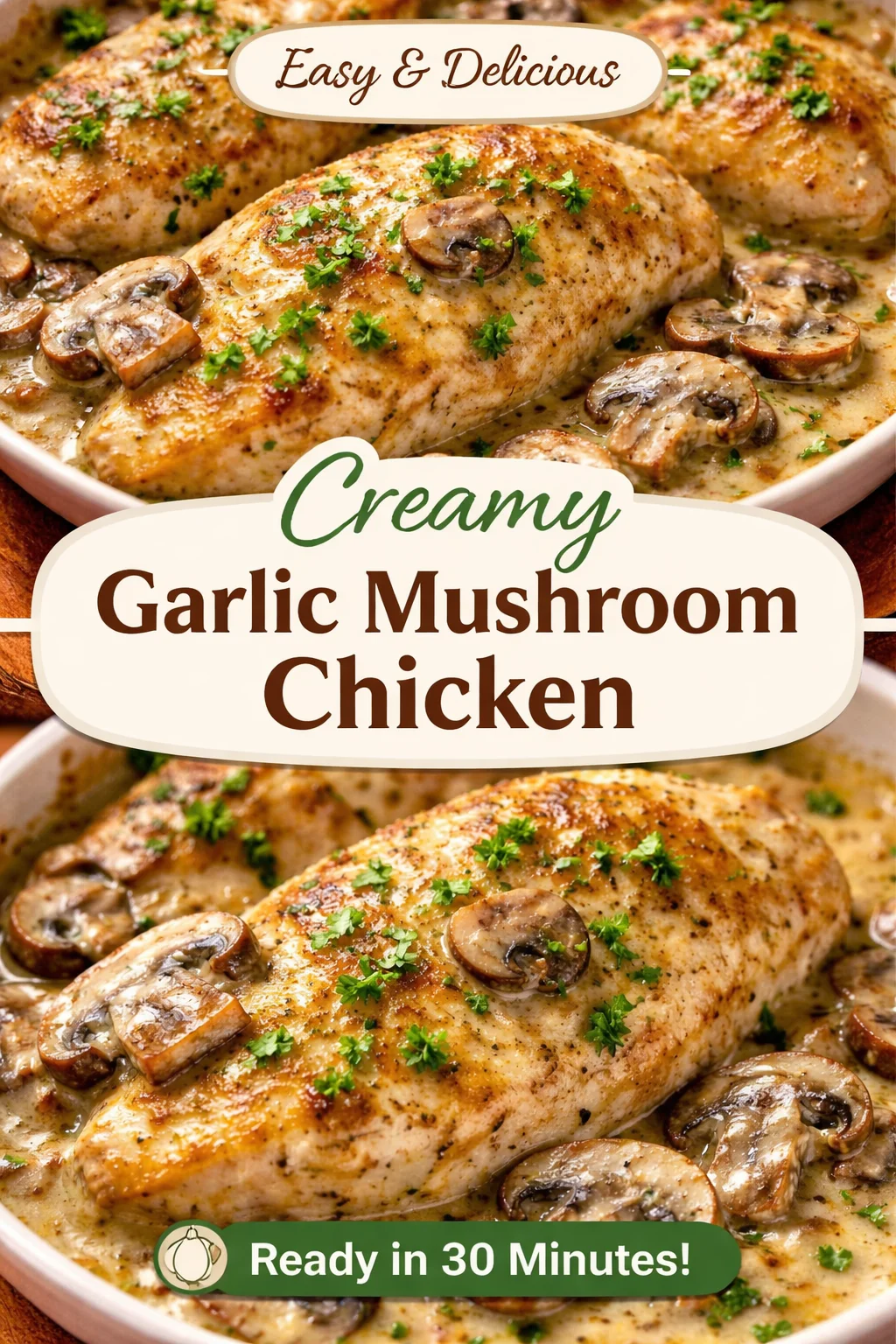 Easy Mushroom Chicken