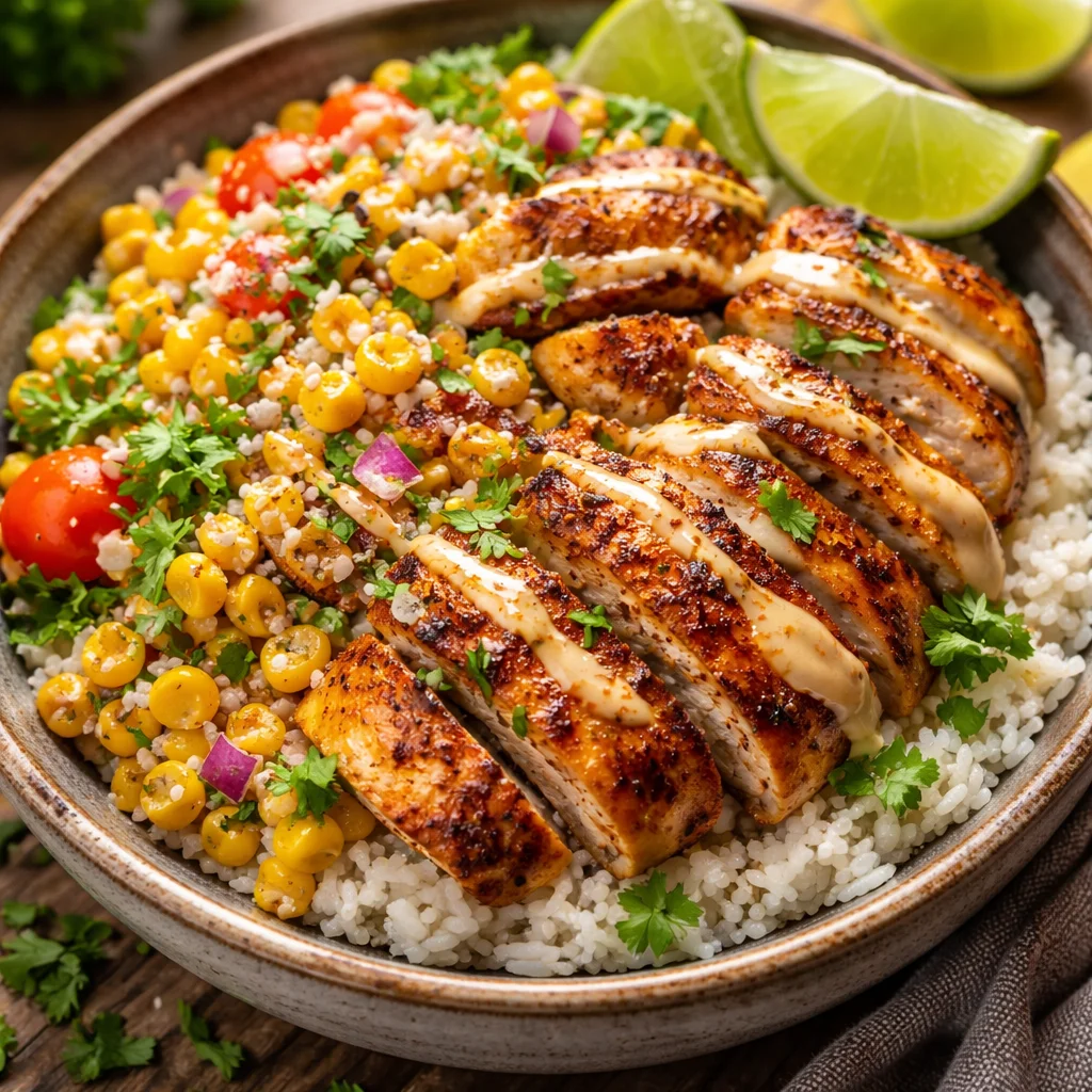 Flavor Explosion Bowl filled with vibrant ingredients and bold flavors