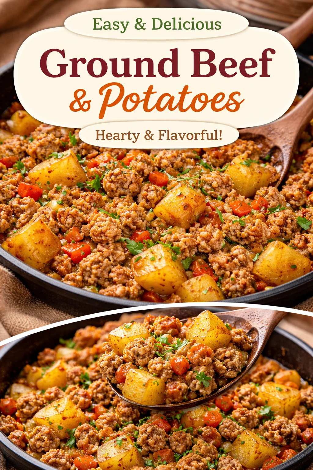 Ground Turkey and Potato Skillet