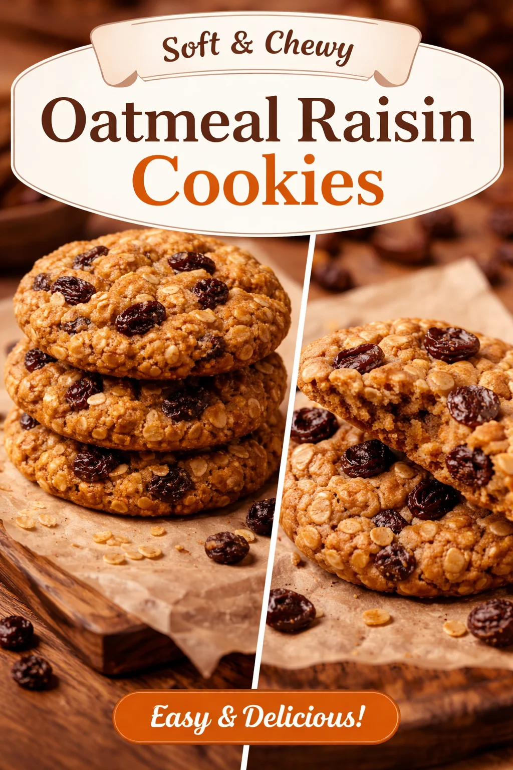 Homemade Gluten-Free Oatmeal Cookies