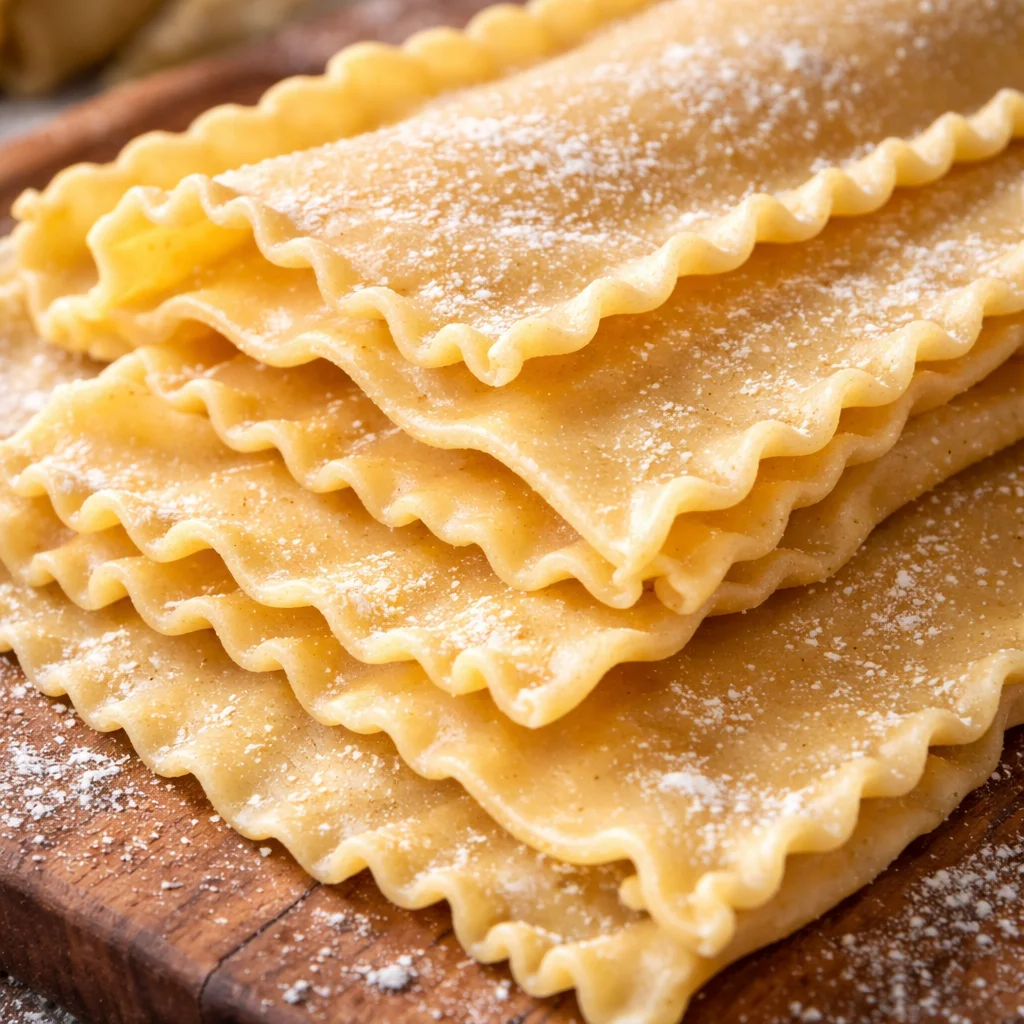 Homemade Lasagna Noodles