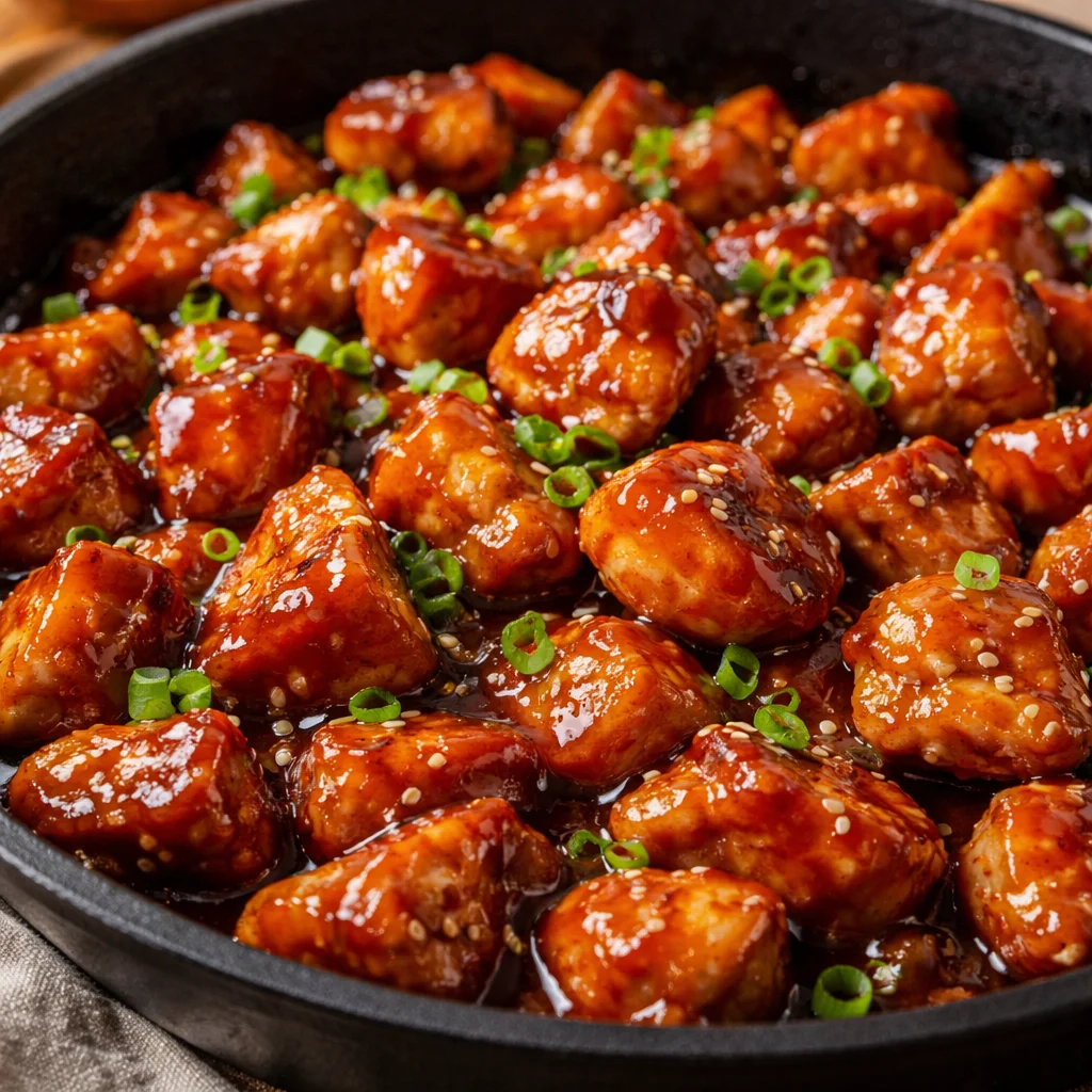 Irresistible Bourbon Chicken