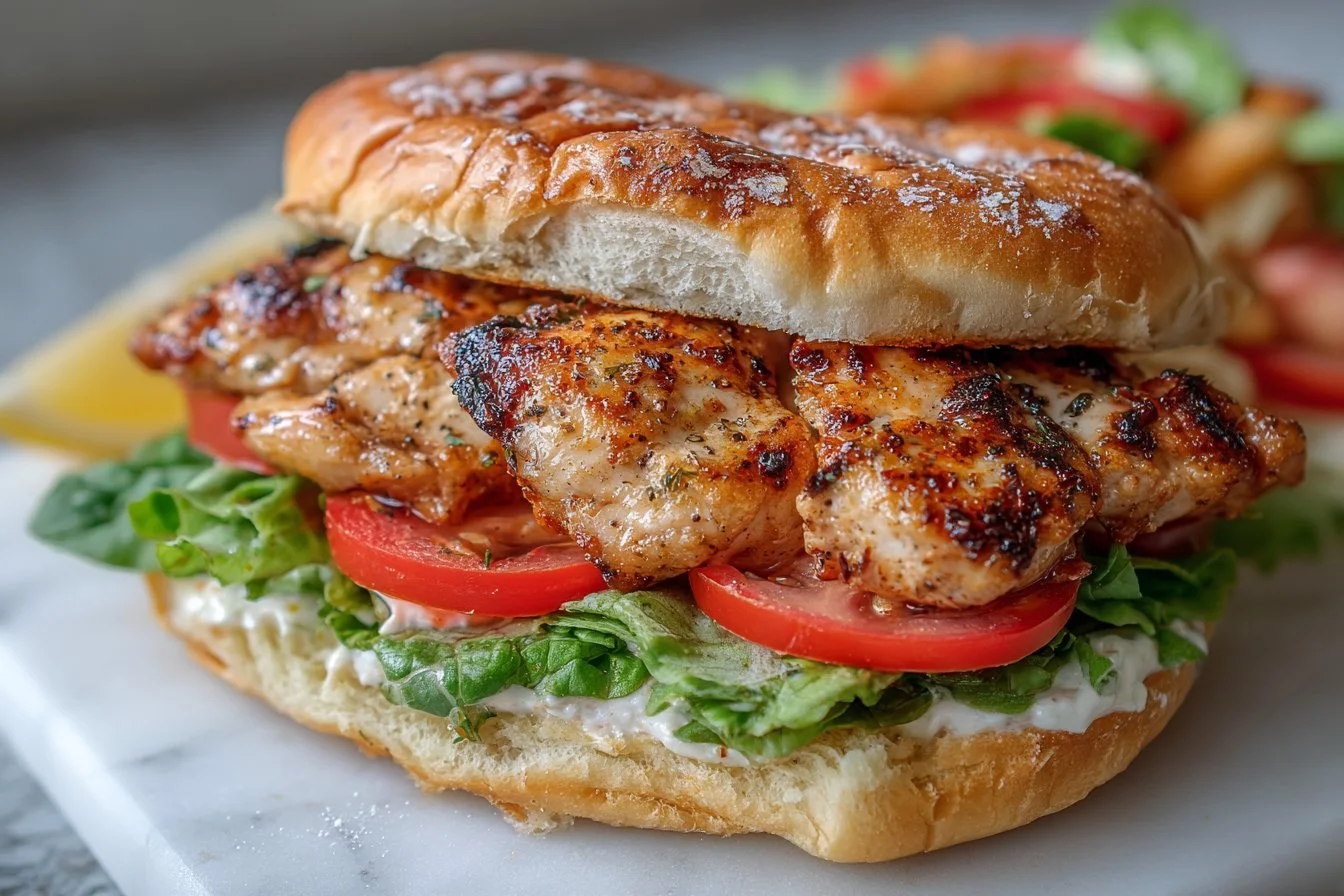 Juicy Grilled Chicken Sandwich