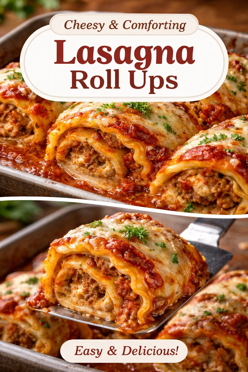 Lasagna Roll Ups Recipe