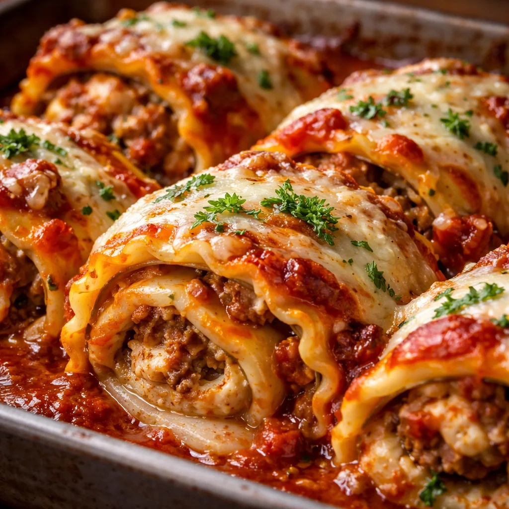 Lasagna Roll Ups Recipe