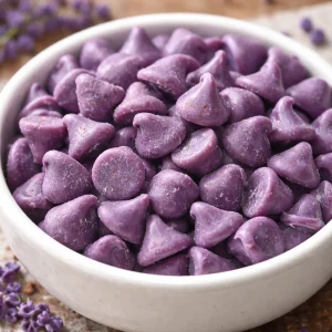 Lavender Chocolate Chips for baking and desserts