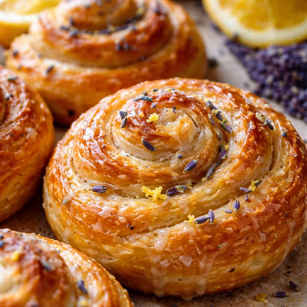 Lavender Lemon Morning Buns