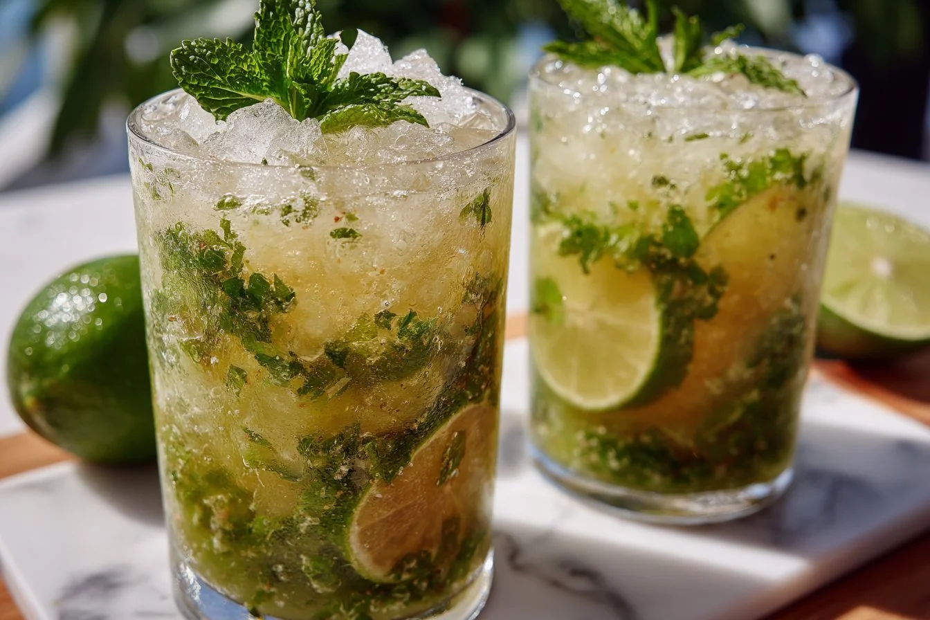 Lavender Mojito Mocktail