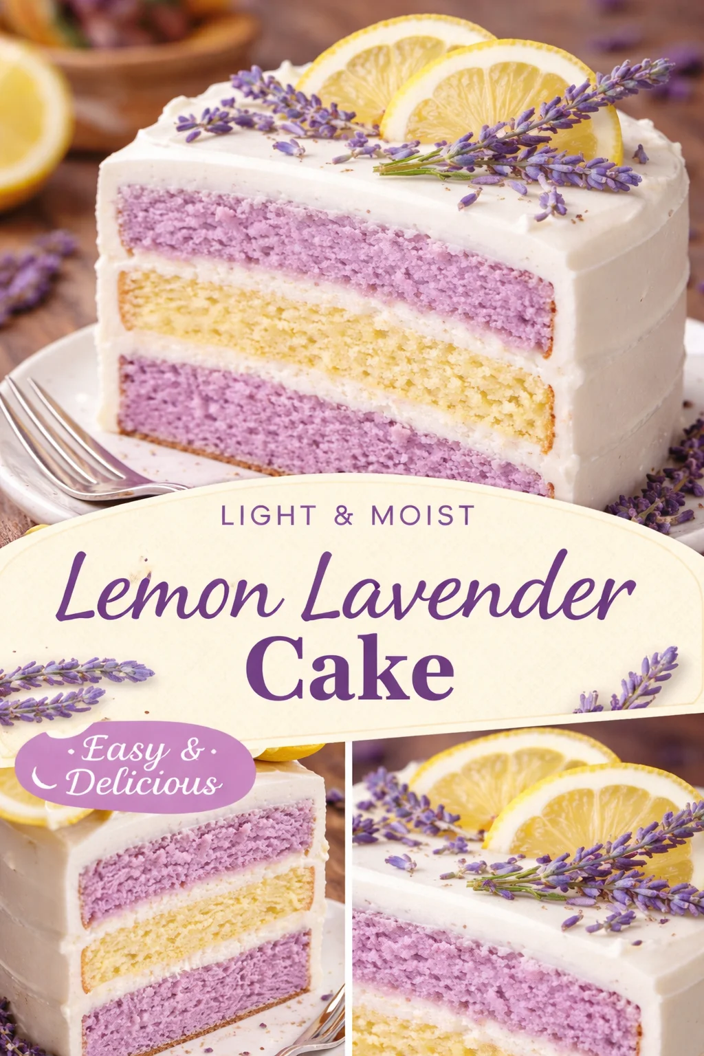 Lemon Lavender Cake