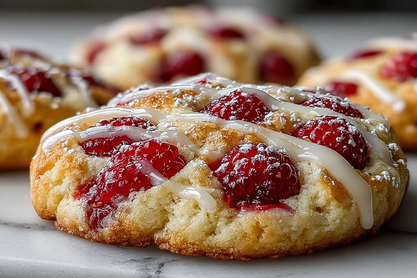 Lemon Raspberry Dream Cookies