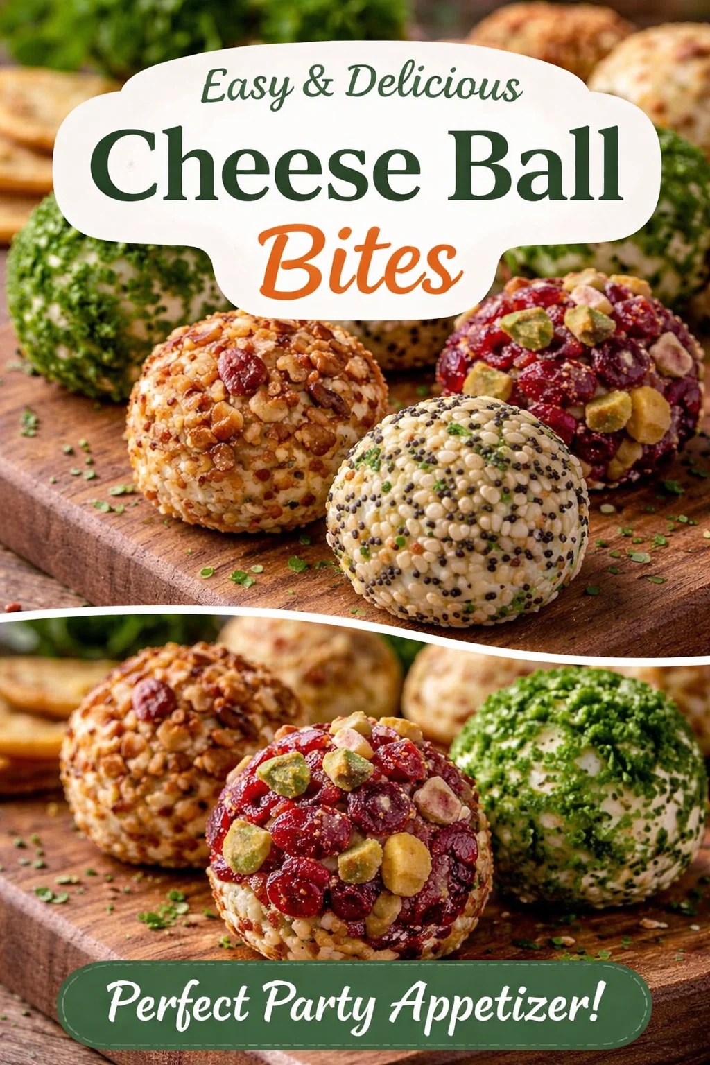 Mini Cheese Ball Bites