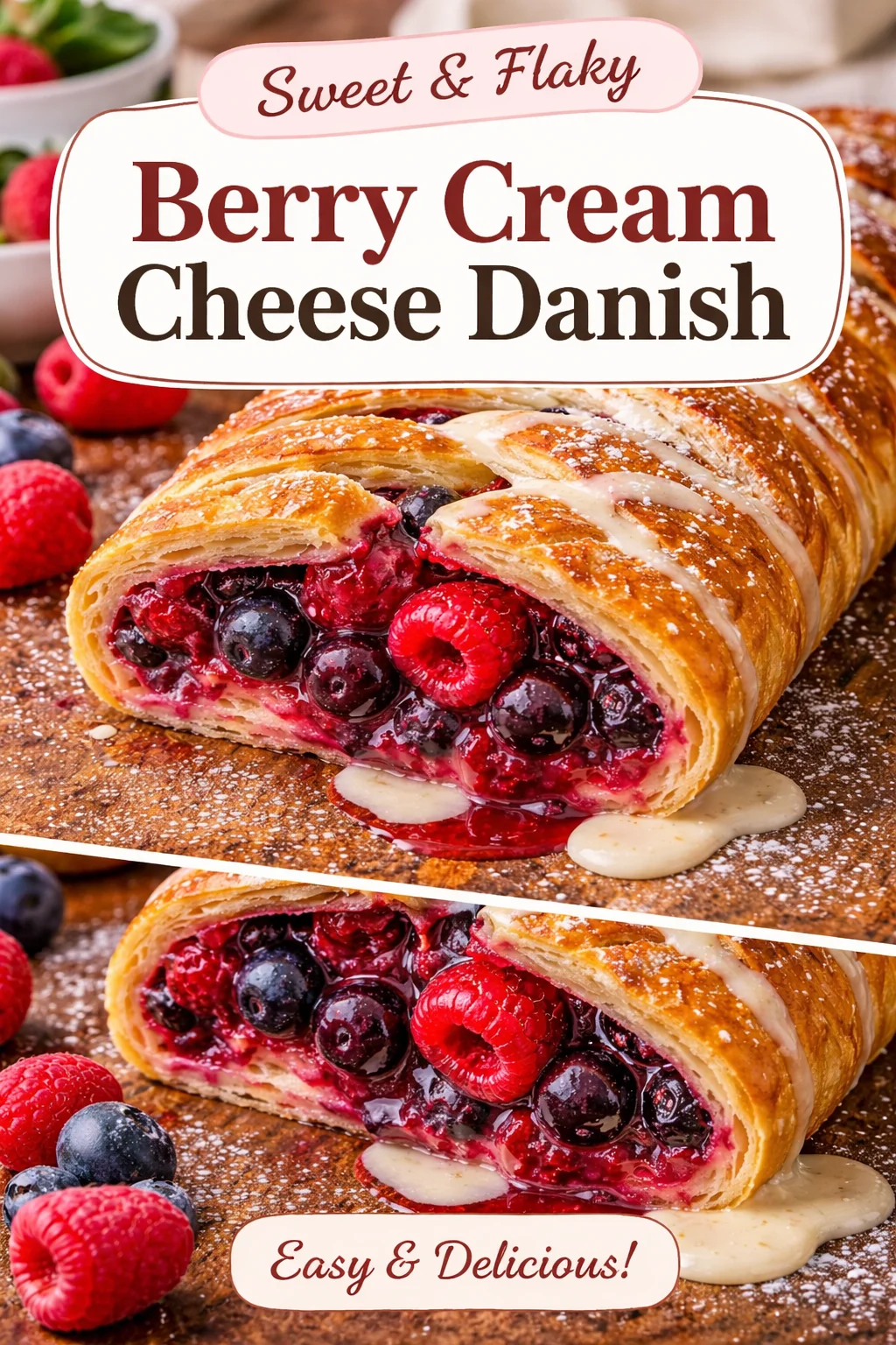 Mixed Berry Strudel