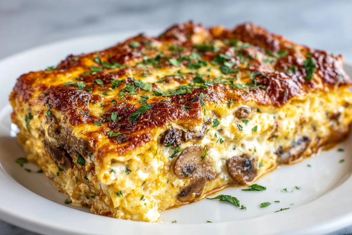 Mushroom Lasagna