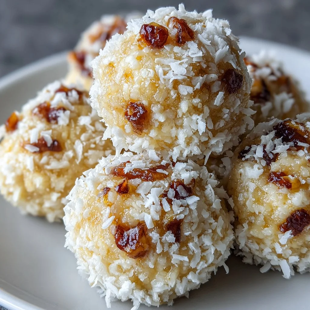 No Bake Coconut Praline Cookies