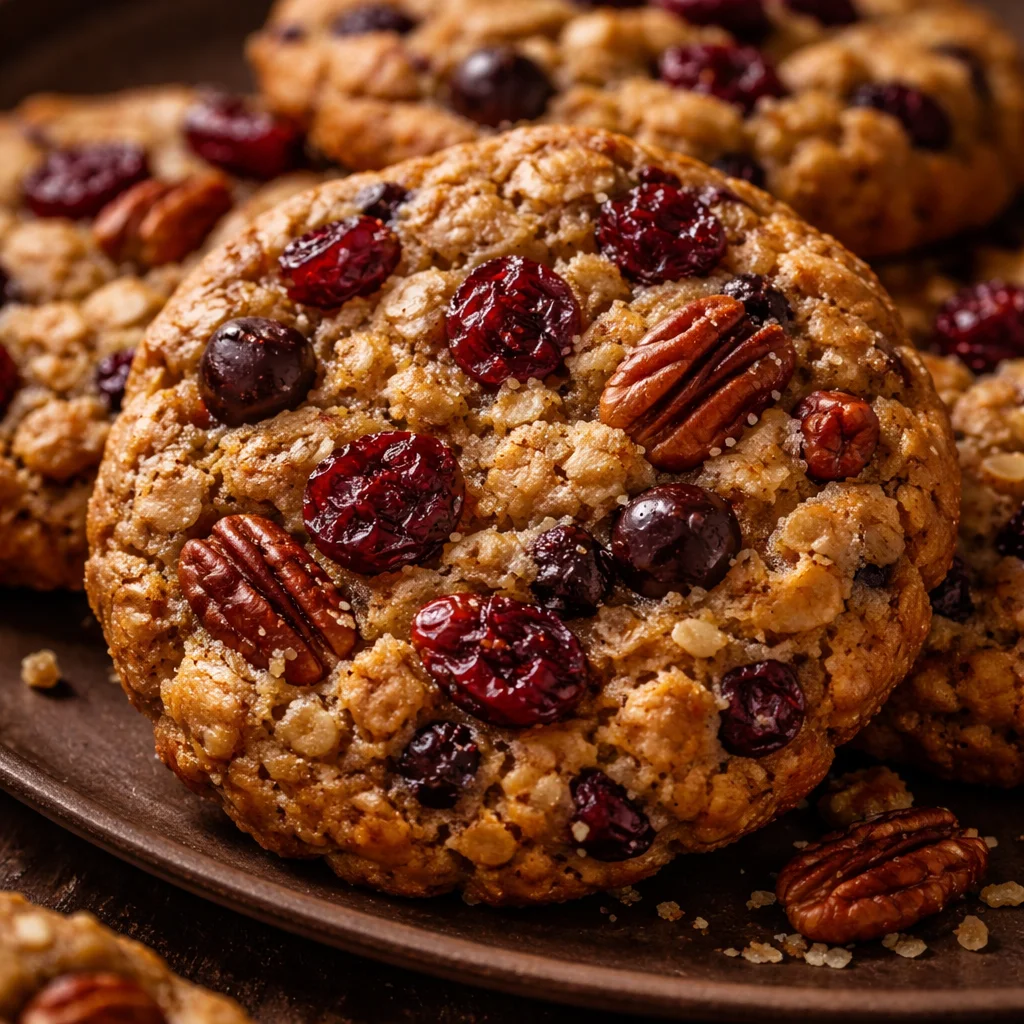 Oatmeal Cranberry Pecan Cookies