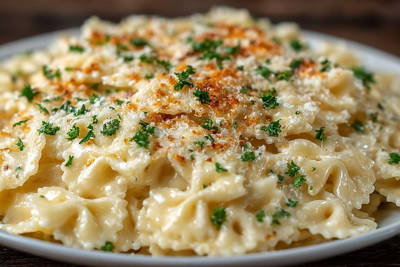 One Pot Creamy Garlic Pasta