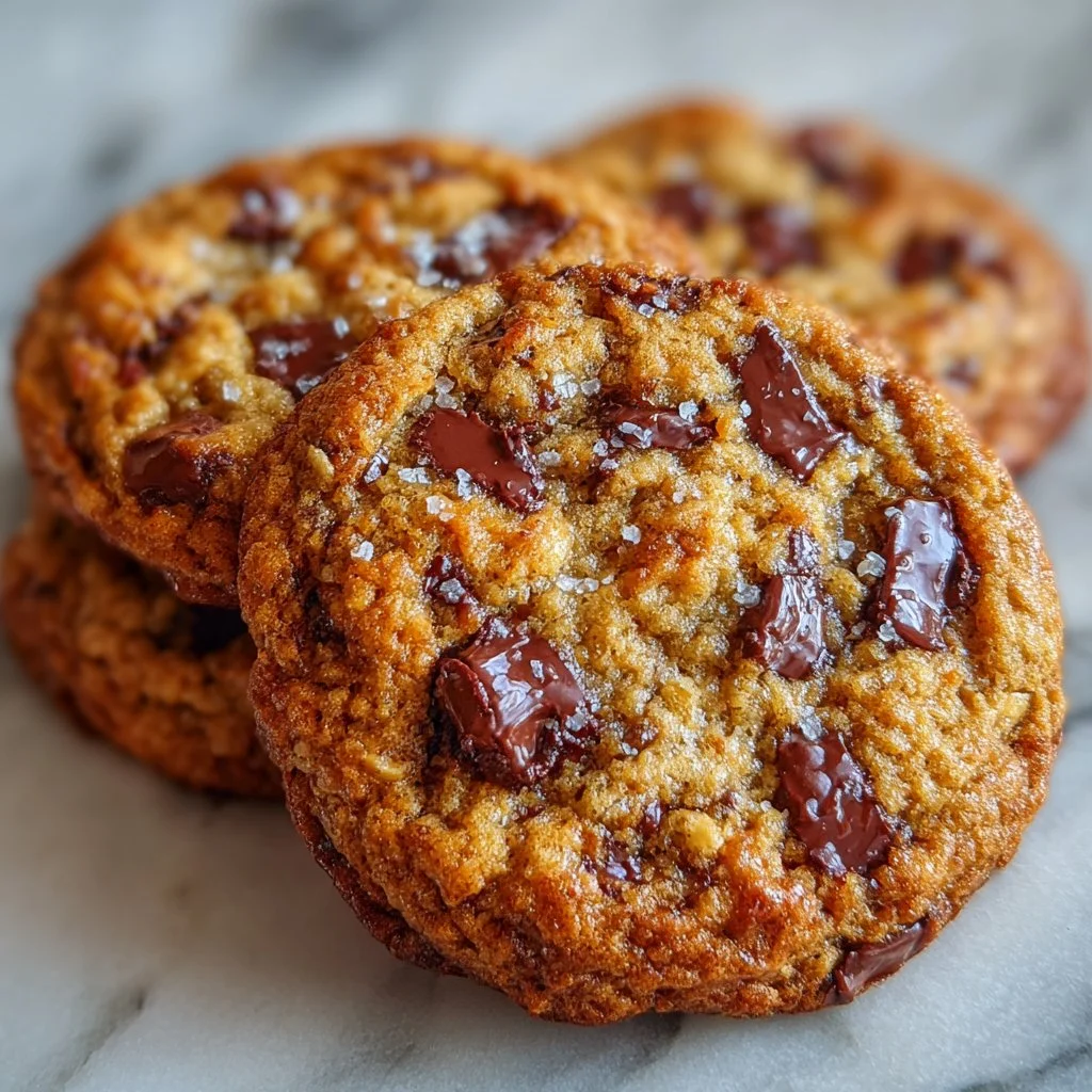 Peanut Butter Oatmeal Chocolate Chip Cookies