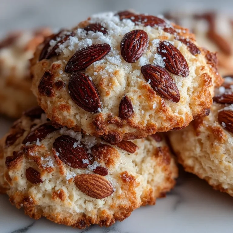 Delicious homemade Pignoli Cookies topped with pine nuts