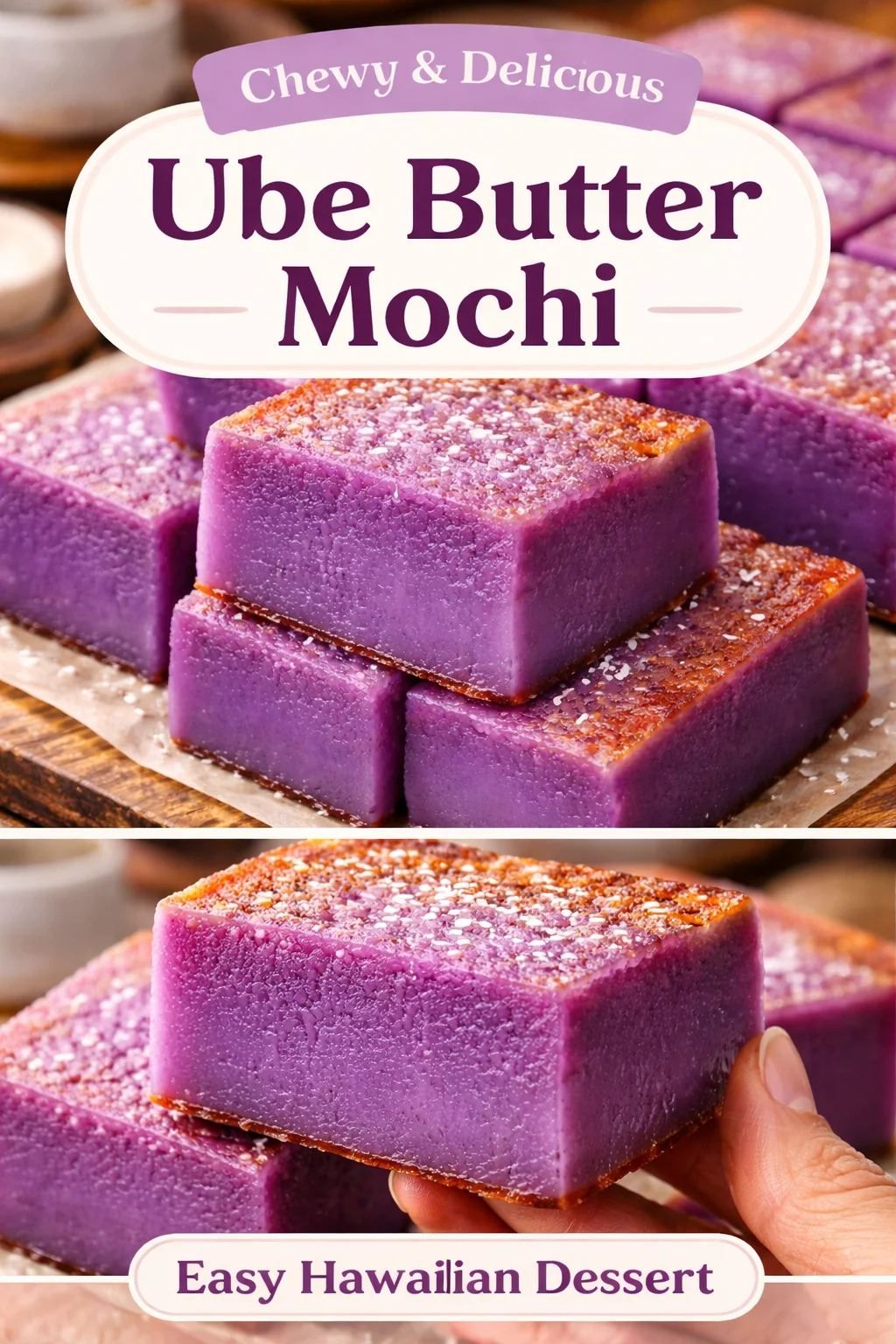 Purple Yam Butter Mochi