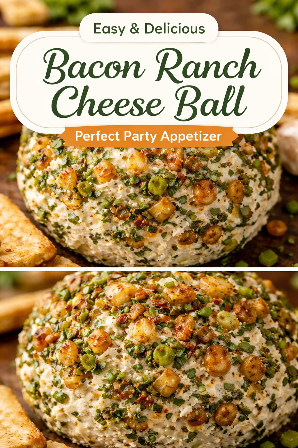 Roasted Garlic and Herb Cheese Ball