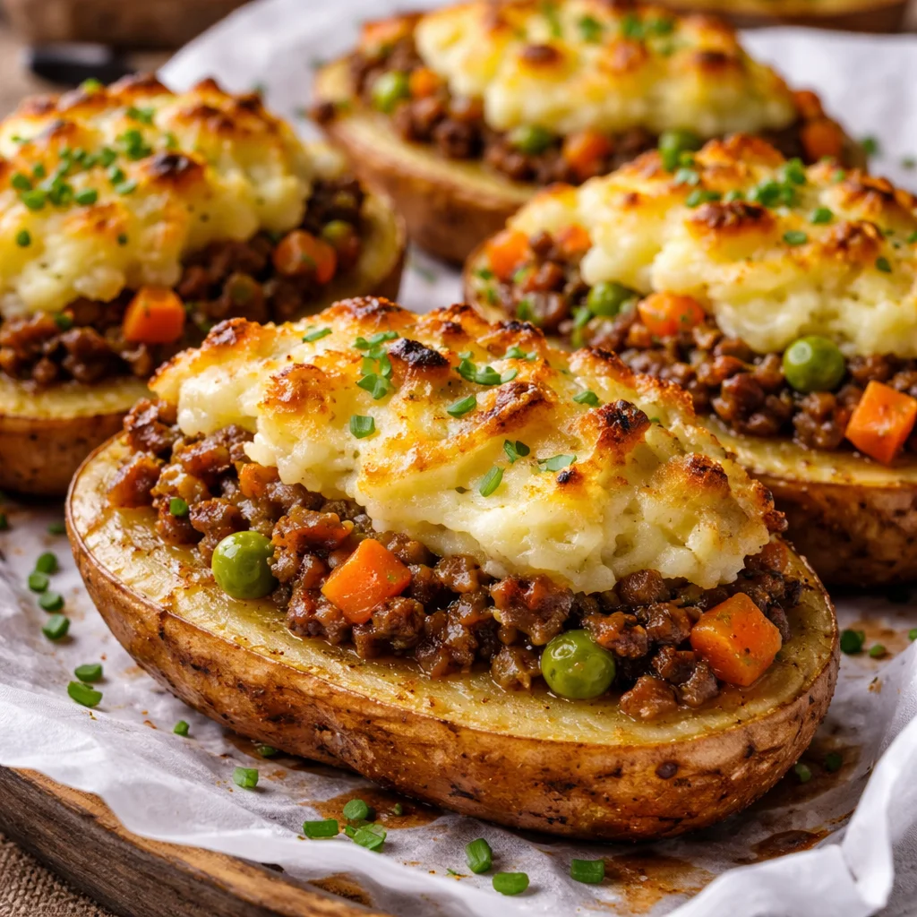 Shepherd's Pie Baked Potatoes