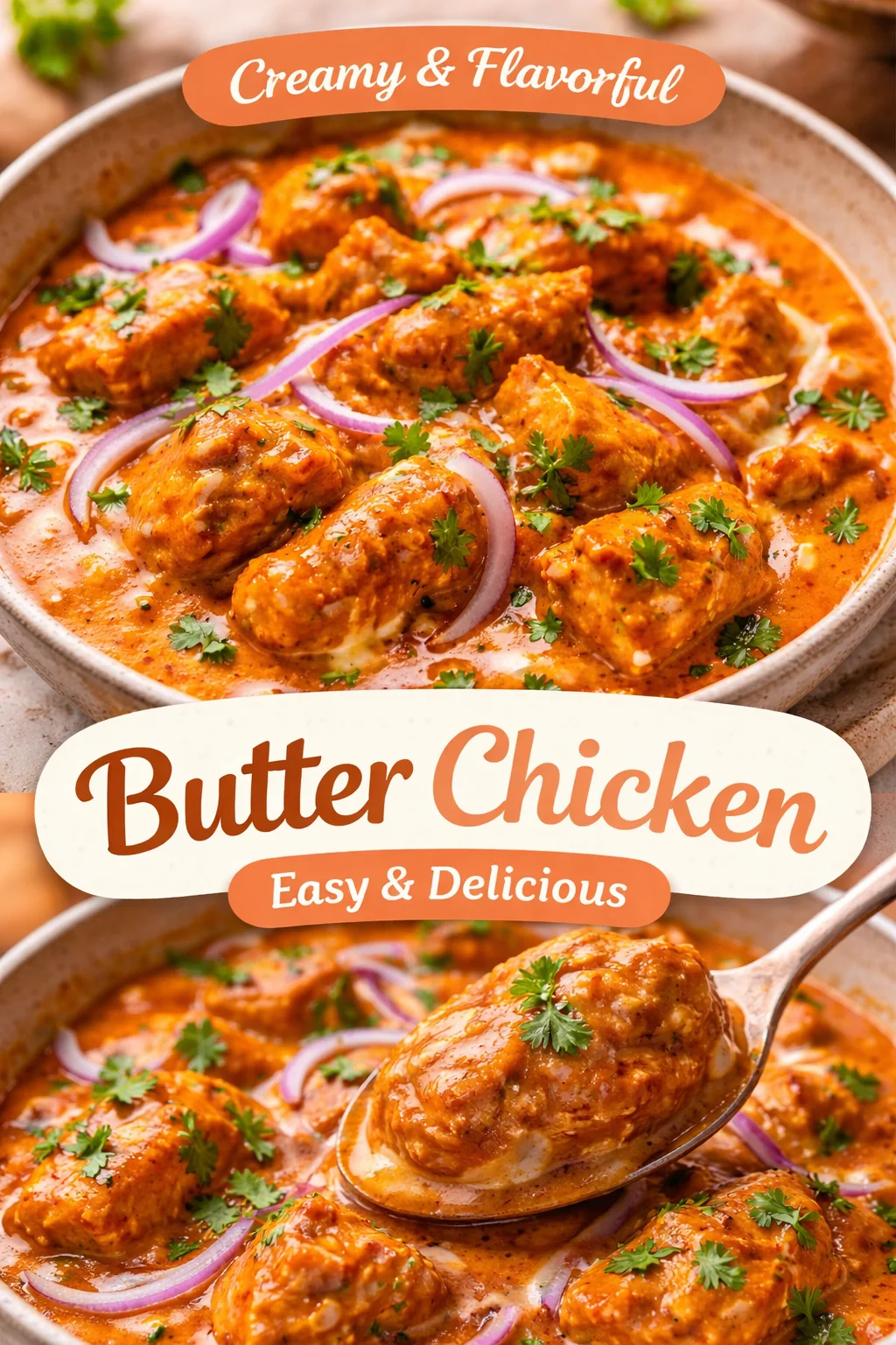 Slow Cooker Butter Chicken (Murgh Makhani) - Supergolden Bakes