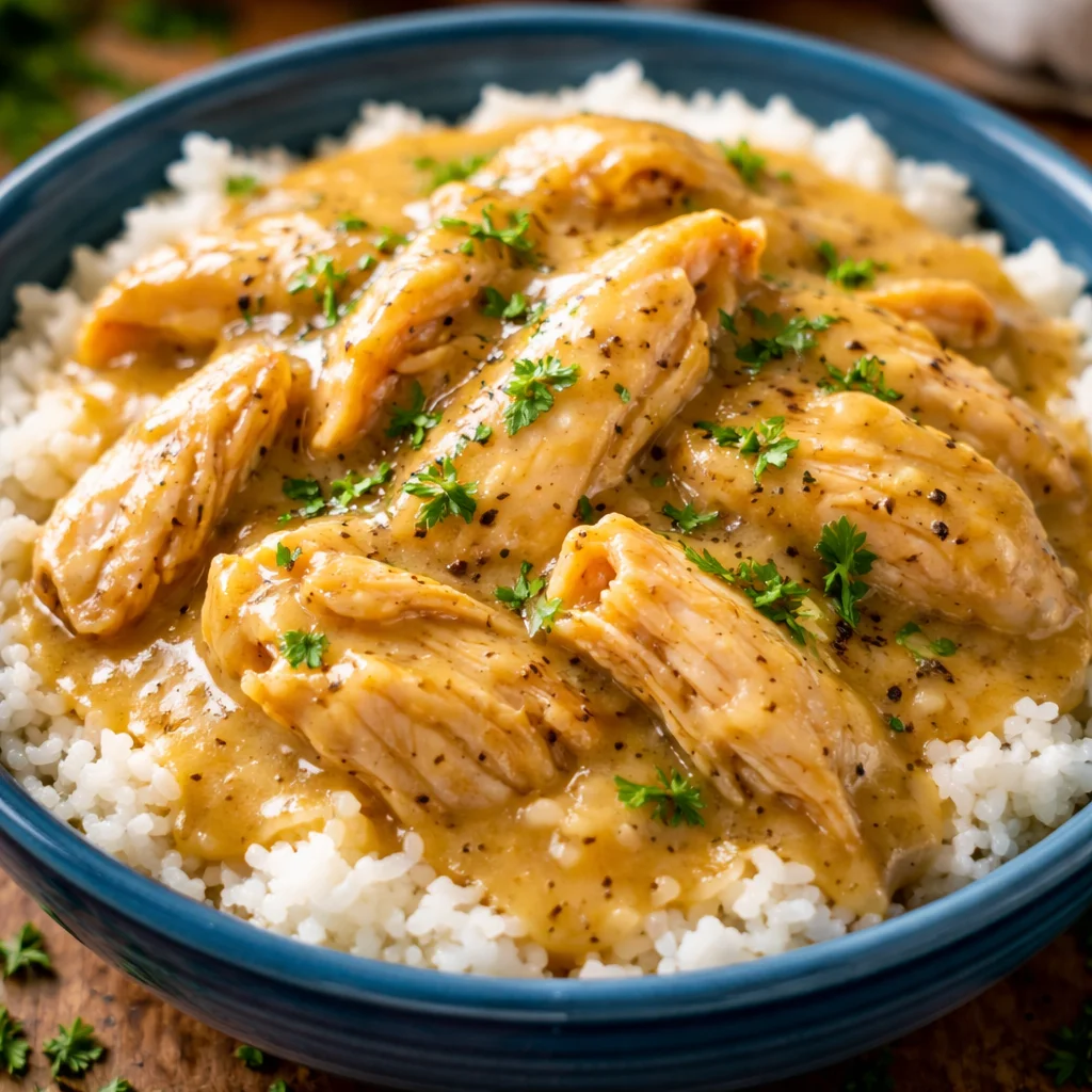 Slow Cooker Chicken and Gravy Recipe