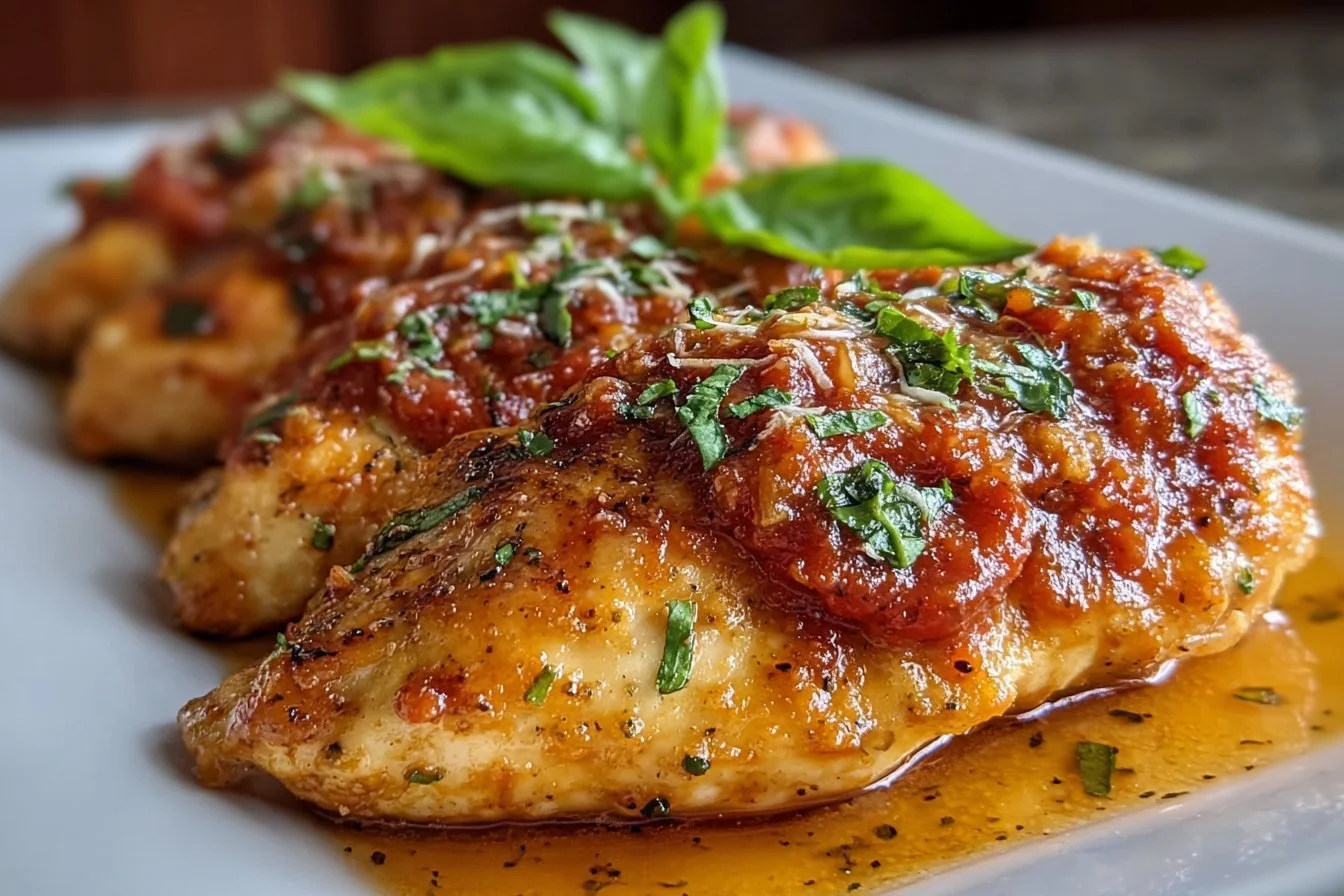 Slow Cooker Chicken Marinara