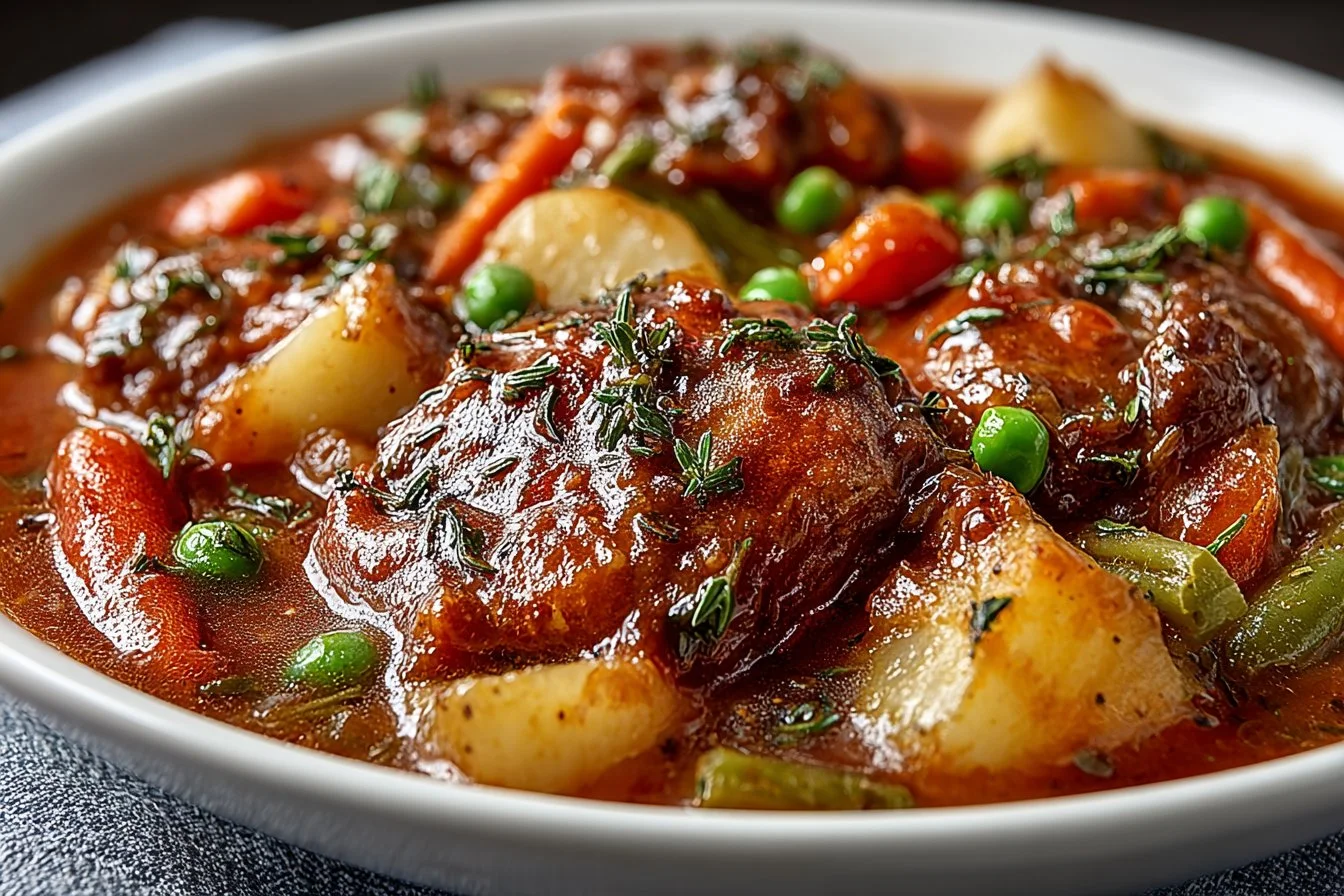 Slow Cooker Chicken Stew