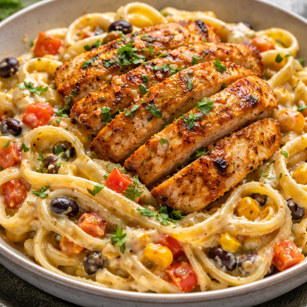 SOUTHWEST CHICKEN ALFREDO