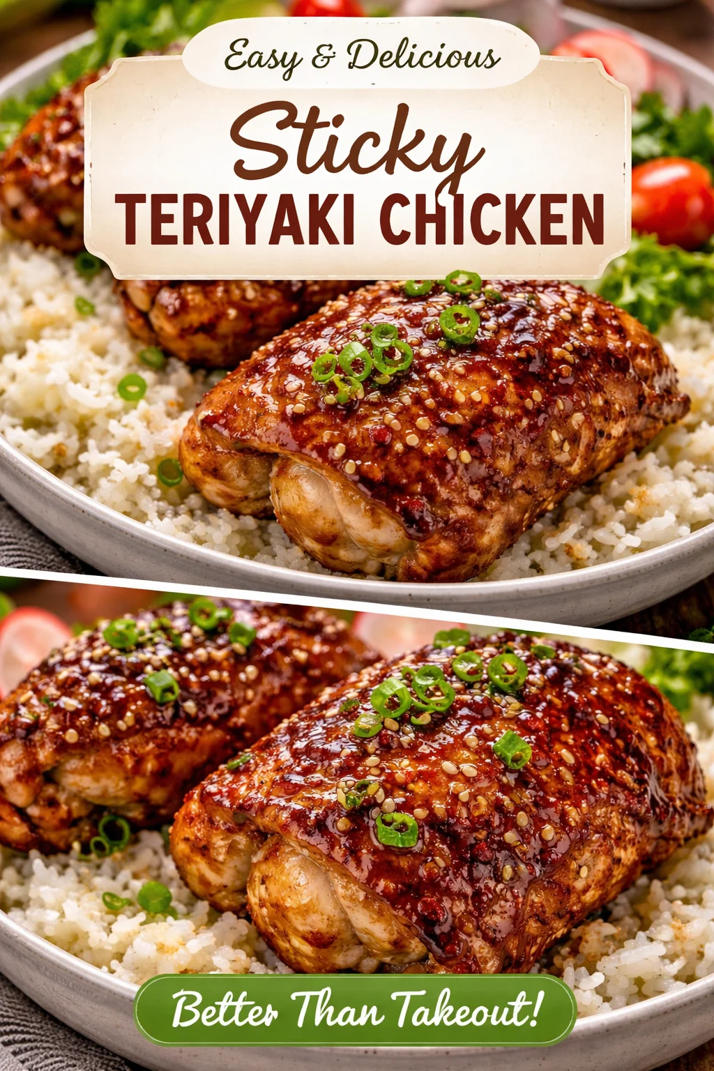 Sticky Sweet Chili Chicken Thighs in Air Fryer