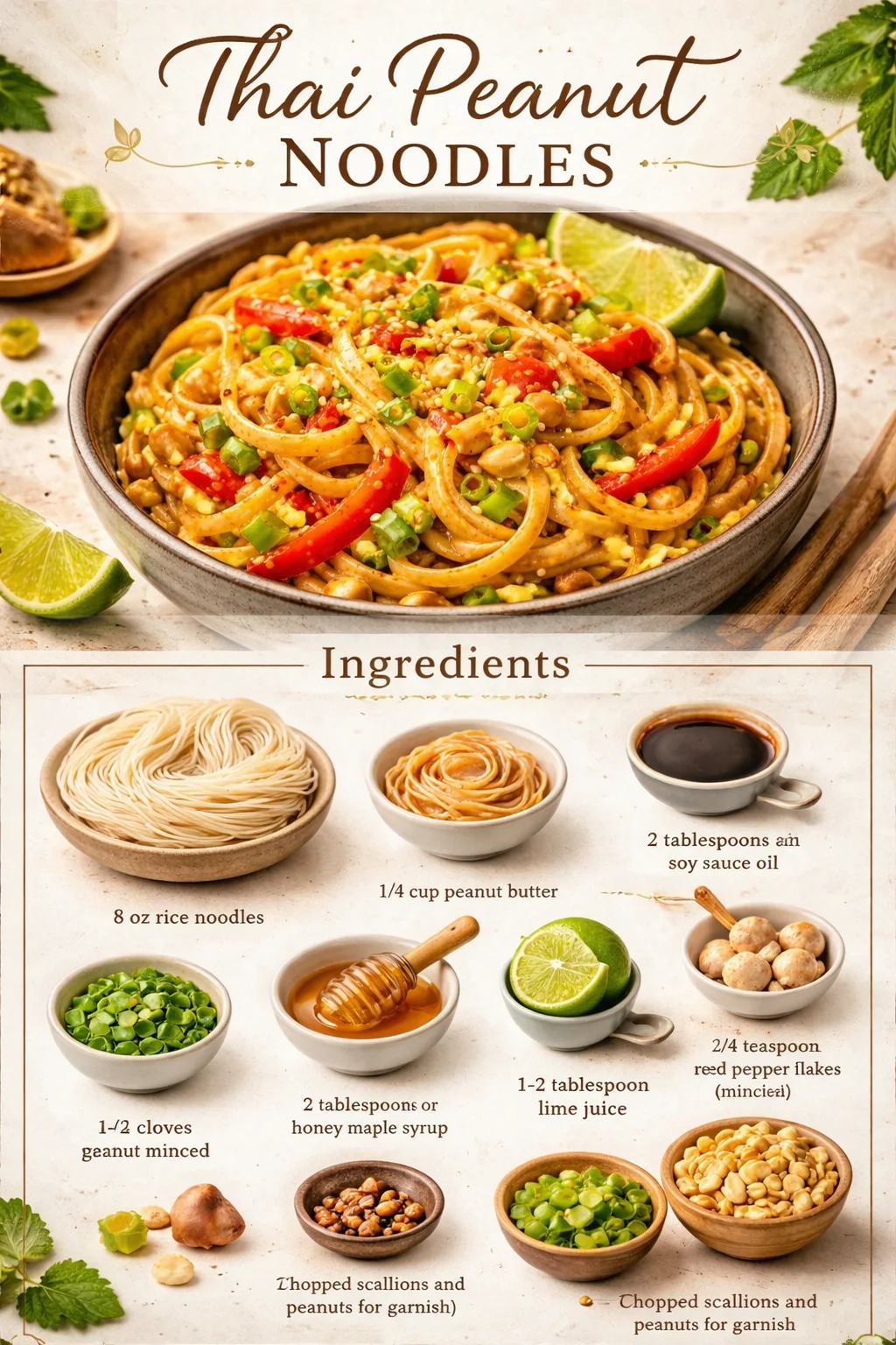 Thai Peanut Noodles