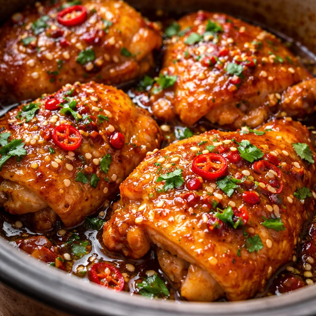 Thai Sweet Chili Chicken Thighs