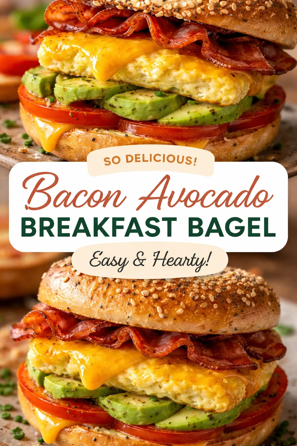 Ultimate Bagel Breakfast Sandwich
