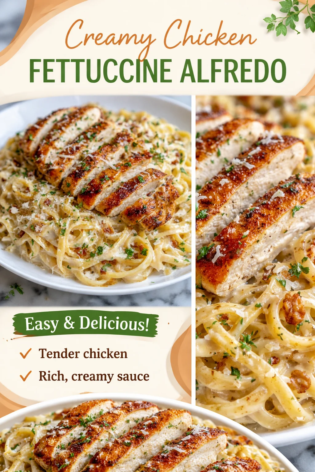 Best Chicken Alfredo Recipe | Healthy & Delicious Pasta