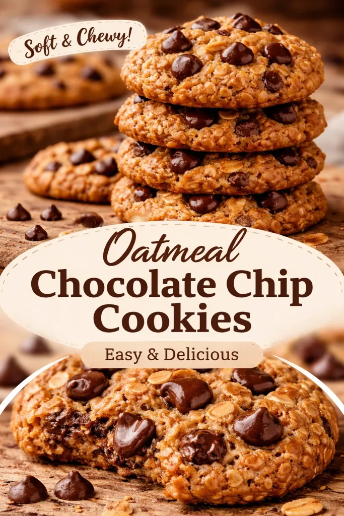 Delicious sugar free oatmeal cookies with peanut butter and five simple ingredients.