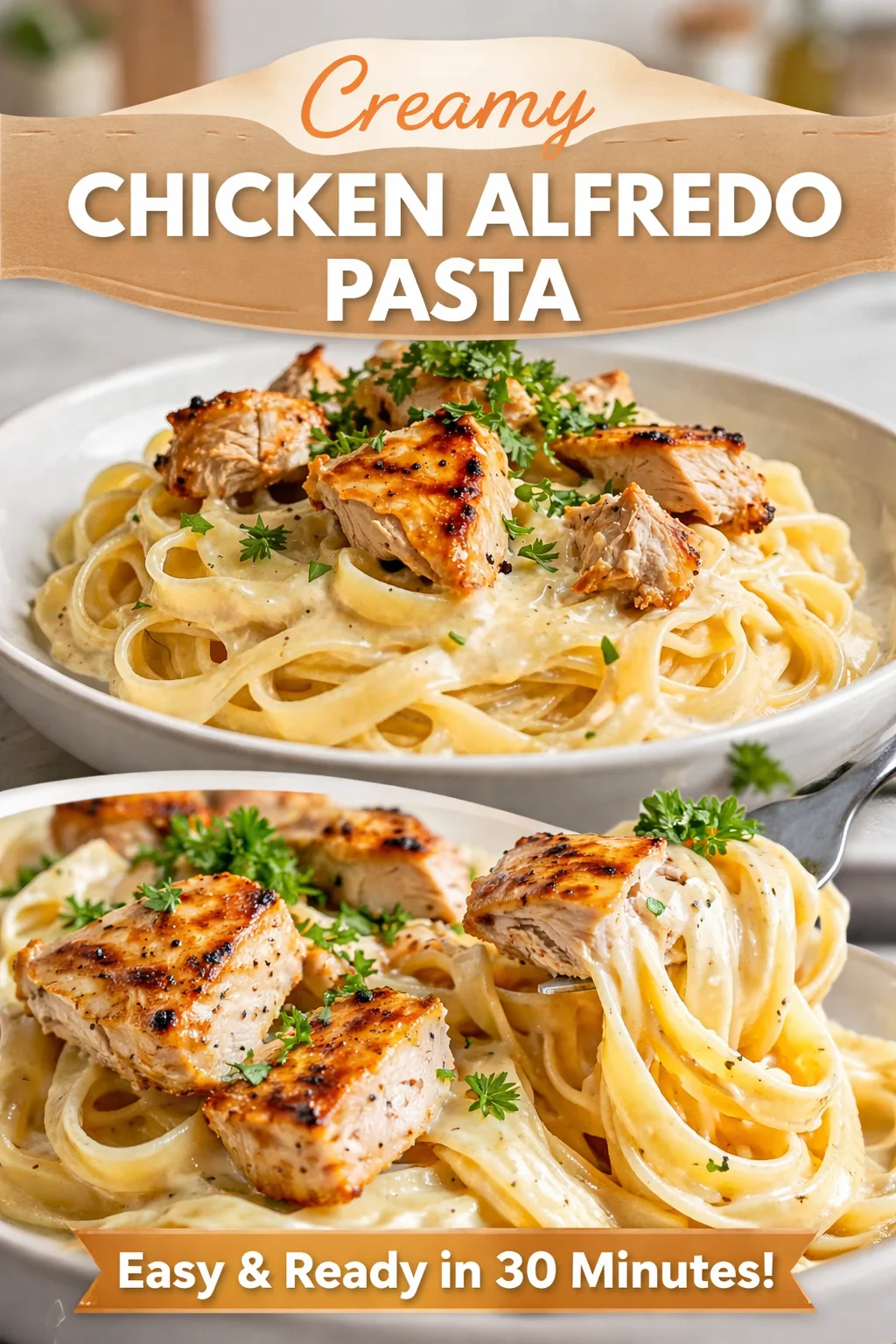 Chicken Alfredo Pasta