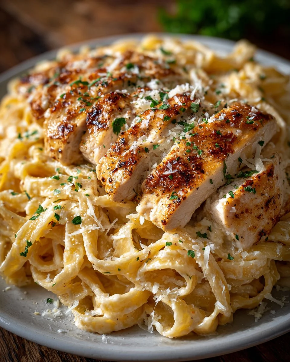 Chicken Fettuccine Alfredo