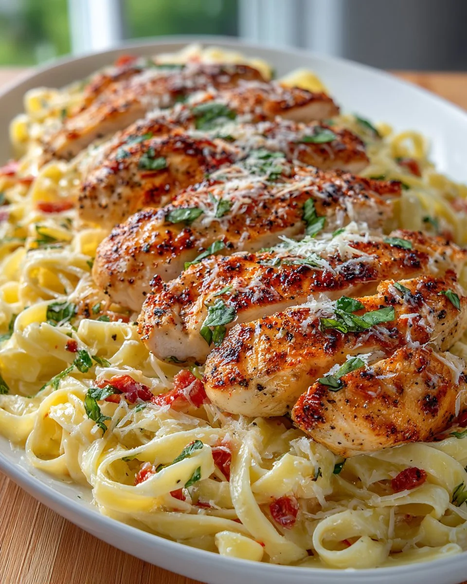 Chicken Fettuccine Alfredo