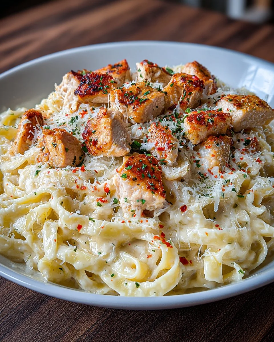 Chicken Fettuccine Alfredo