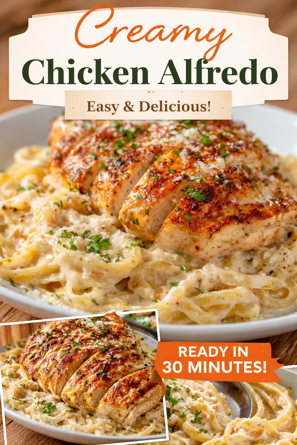 Chicken Fettuccine Alfredo