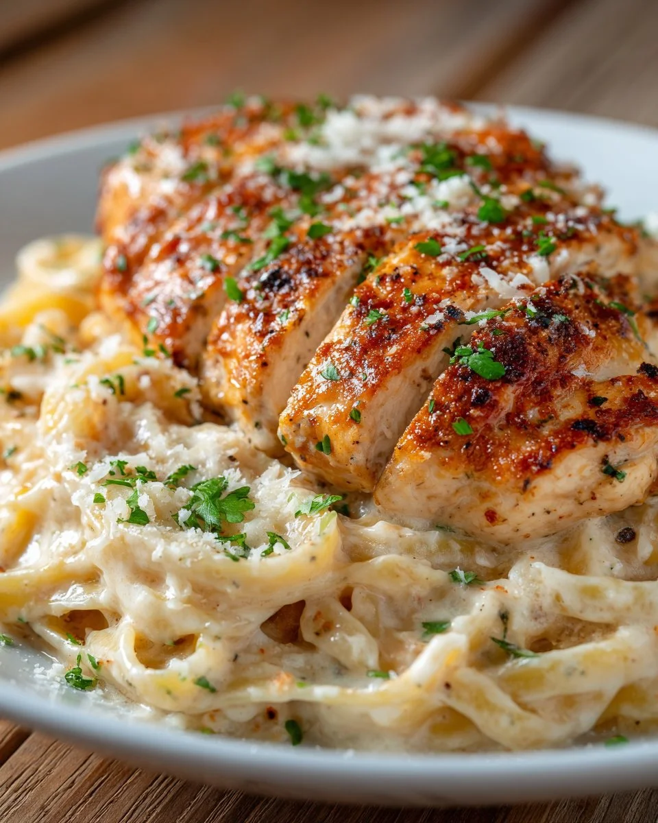 Chicken Fettuccine Alfredo
