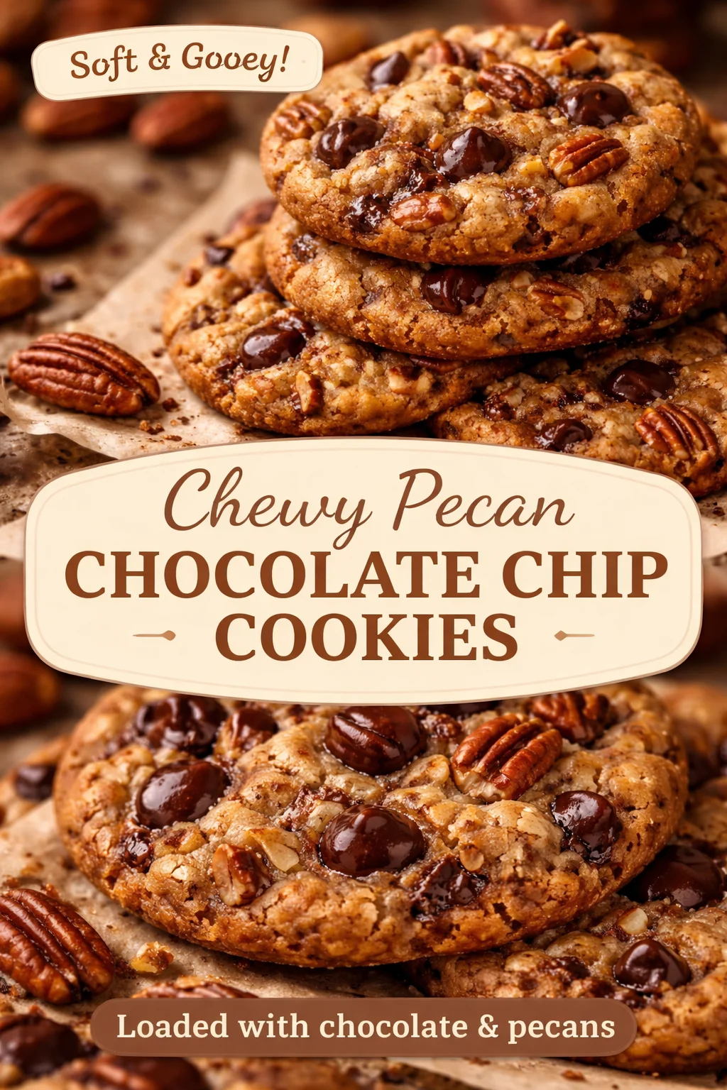 Chocolate Chip Pecan Cookies