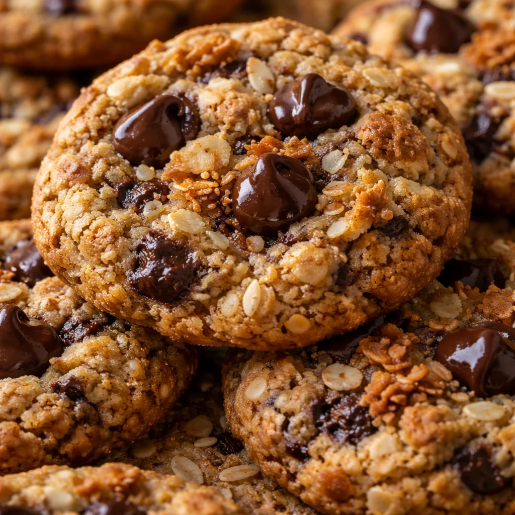 Coconut Oatmeal Chocolate Chip Cookies