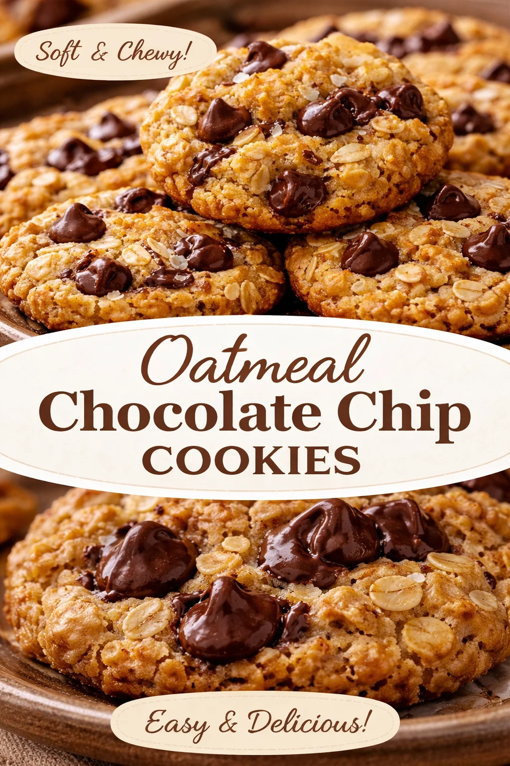 Coconut Oatmeal Chocolate Chip Cookies